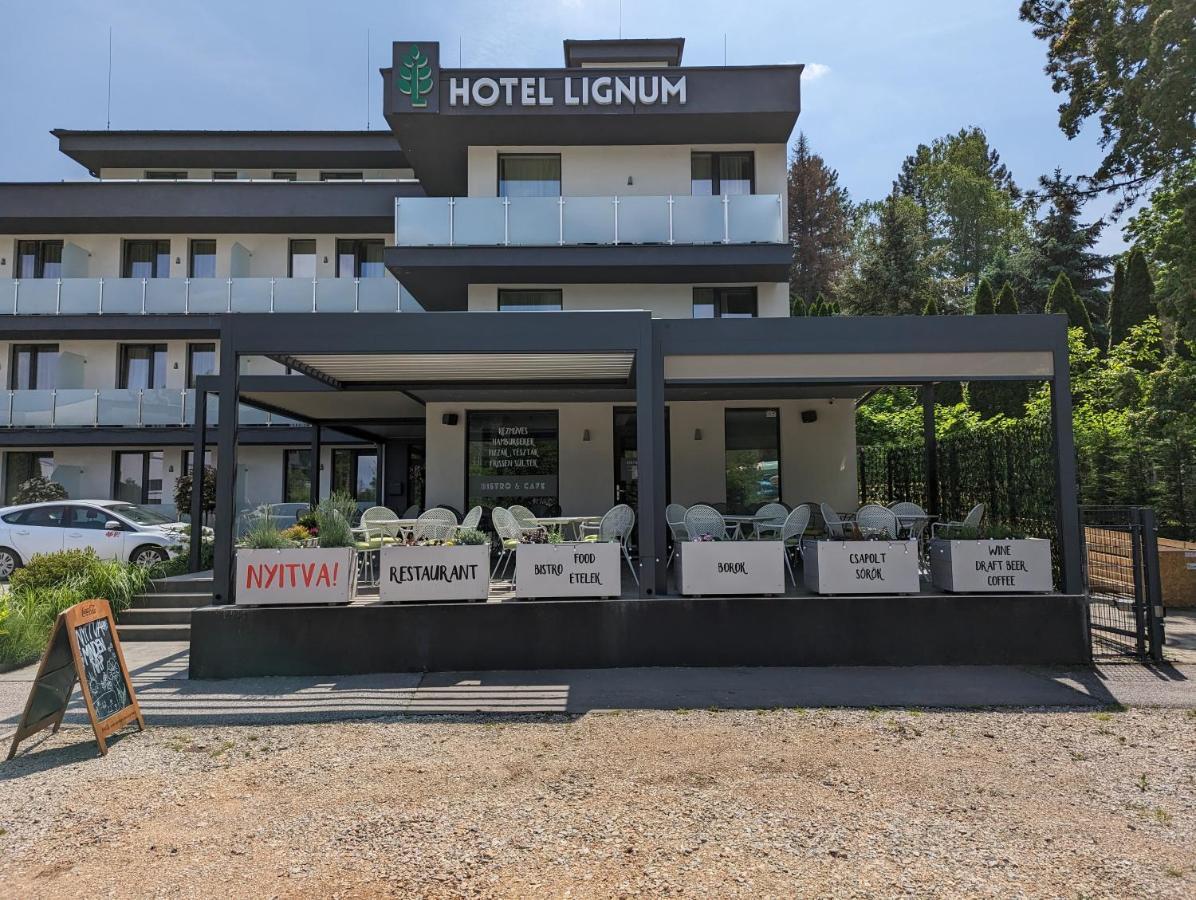 Lignum Hotel Miskolc Exterior foto